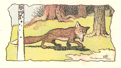 benjamin Rabier le renard et la cigogne 3.gif