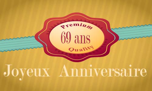 Le Plus Rapide Carte Anniversaire Humour Femme 69 Ans