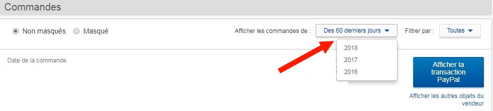 Mon Ebay Historique De Mes Achats