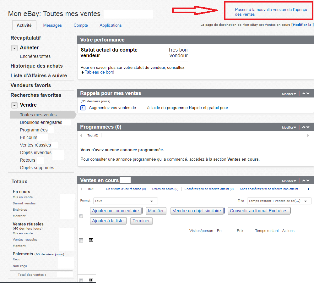 Nouvelle version Ebay Communauté eBay